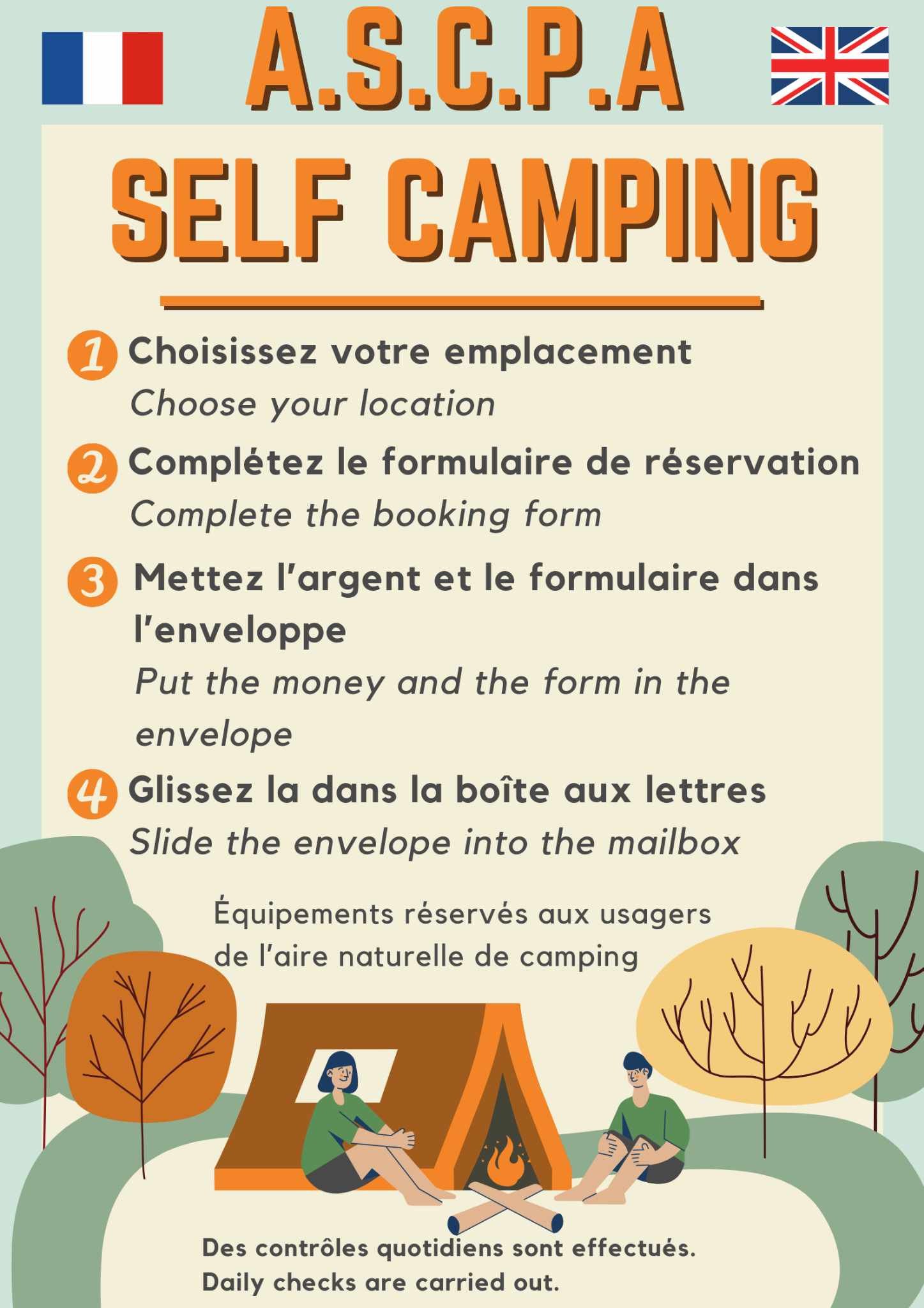 self camping